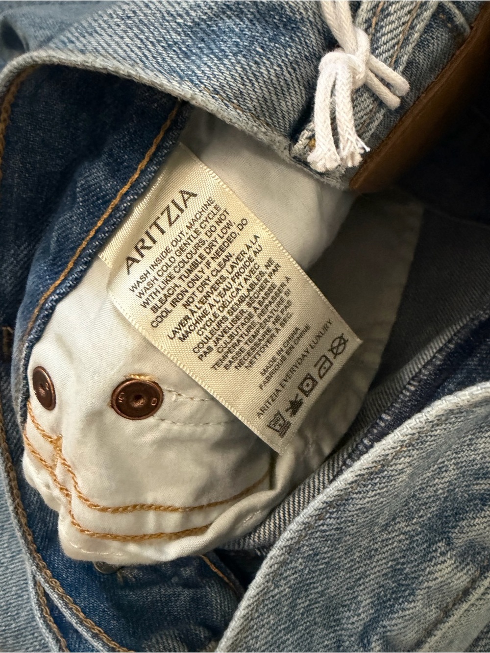 Denim Forum 90’s Vintage Lo-rise Baggy Jean - Picture 9 of 9